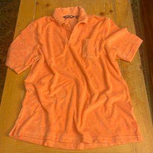 Perfect summer shirt. Mens Lands end Terry material polo shirt